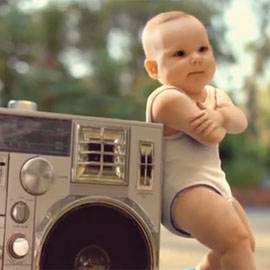 VIDEO – Trupa de bebelusi