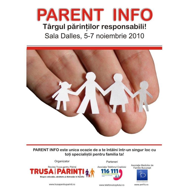 PARENT INFO – Targul parintilor responsabili