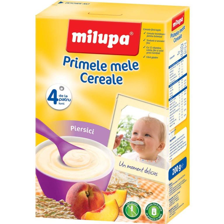 Cerealele Milupa in alimentatia copilului