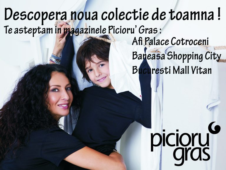 Toamna vine cu noutati in magazinele Picioru’ Gras