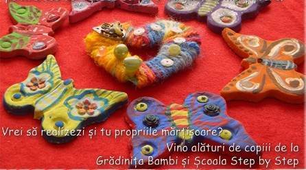 Targ de martisoare create de copii