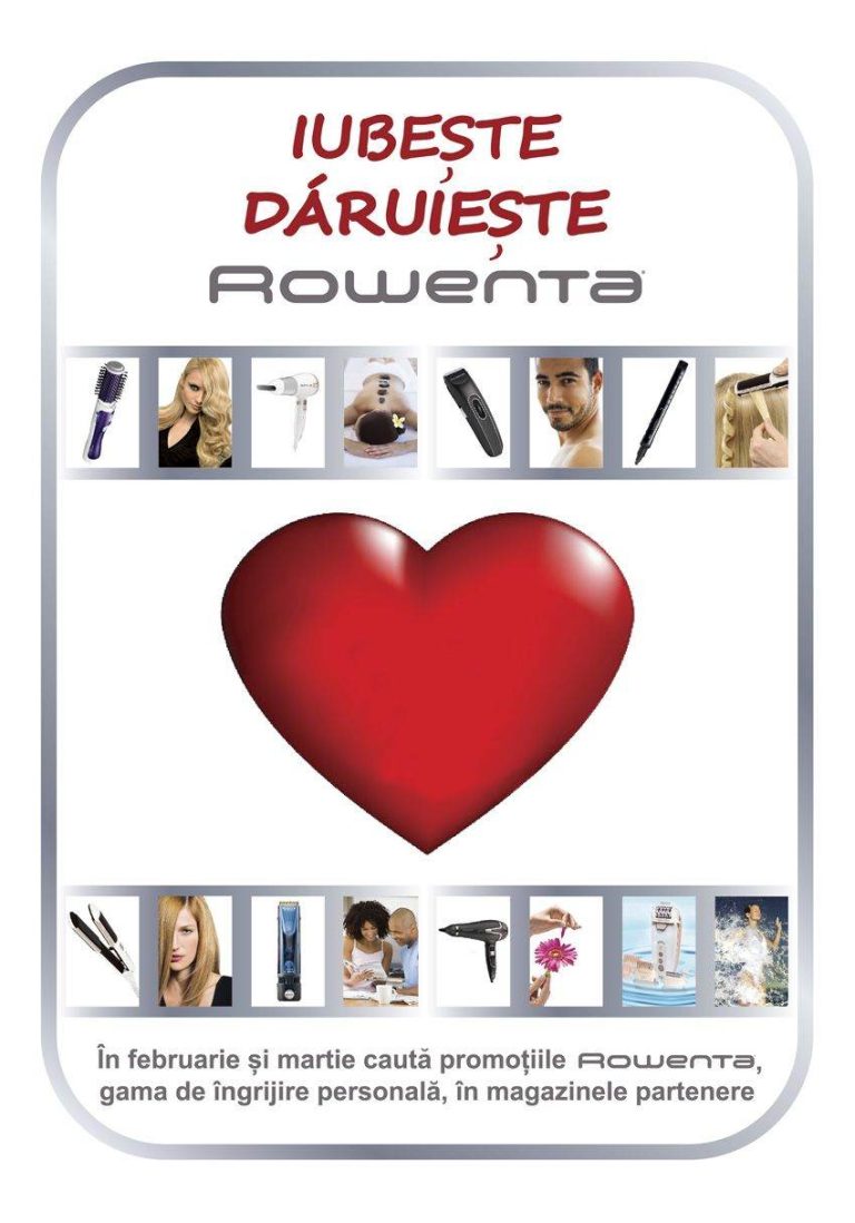 Iubeste. Daruieste. Rowenta