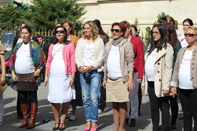 Jojo sustine programul SAMAS printr-un moment de arta stradala inedit