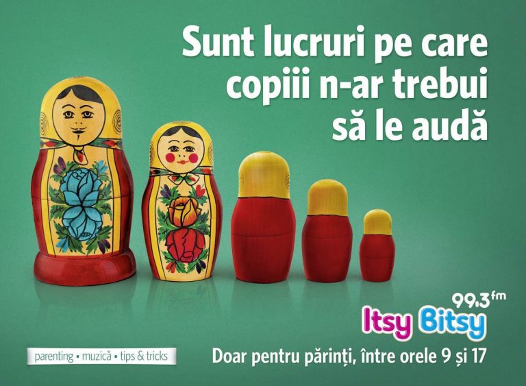 ITSY BITSY, singurul radio cu programe speciale pentru parinti