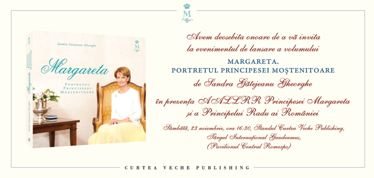 Lansarea volumului “Margareta. Portretul Principesei Mostenitoare” la Gaudeamus