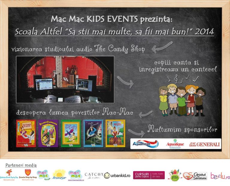 Scoala Altfel cu Mac Mac KIDS
