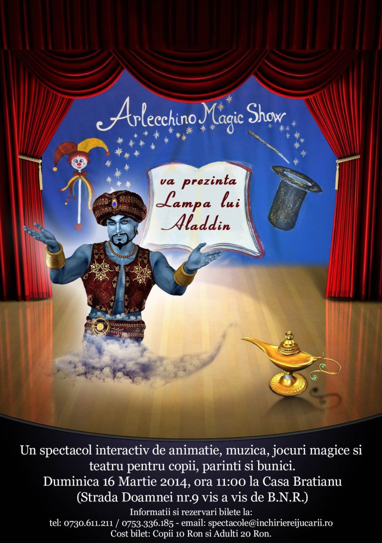 Prietenii se intalnesc la Arlecchino Magic Show
