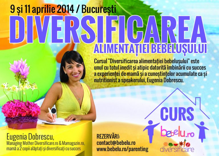 Afla tot ce trebuie sa stii despre diversificarea alimentatiei bebelusului tau!