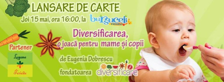 Se lanseaza cea mai vesela carte de retete pentru copii!