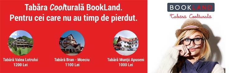 Cel mai inteligent mod de a te distra, doar in Tabara Coolturala BookLand!