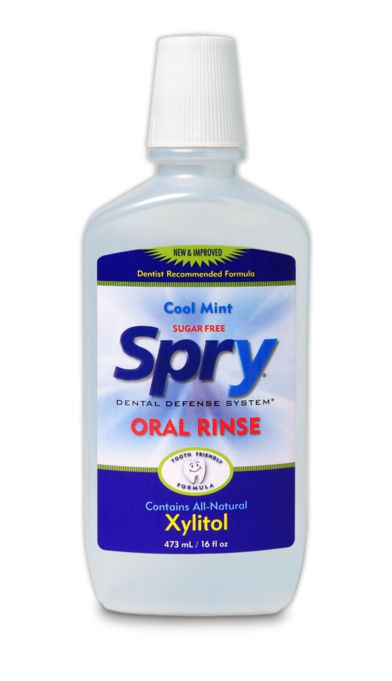 Apa de gura cu xylitol