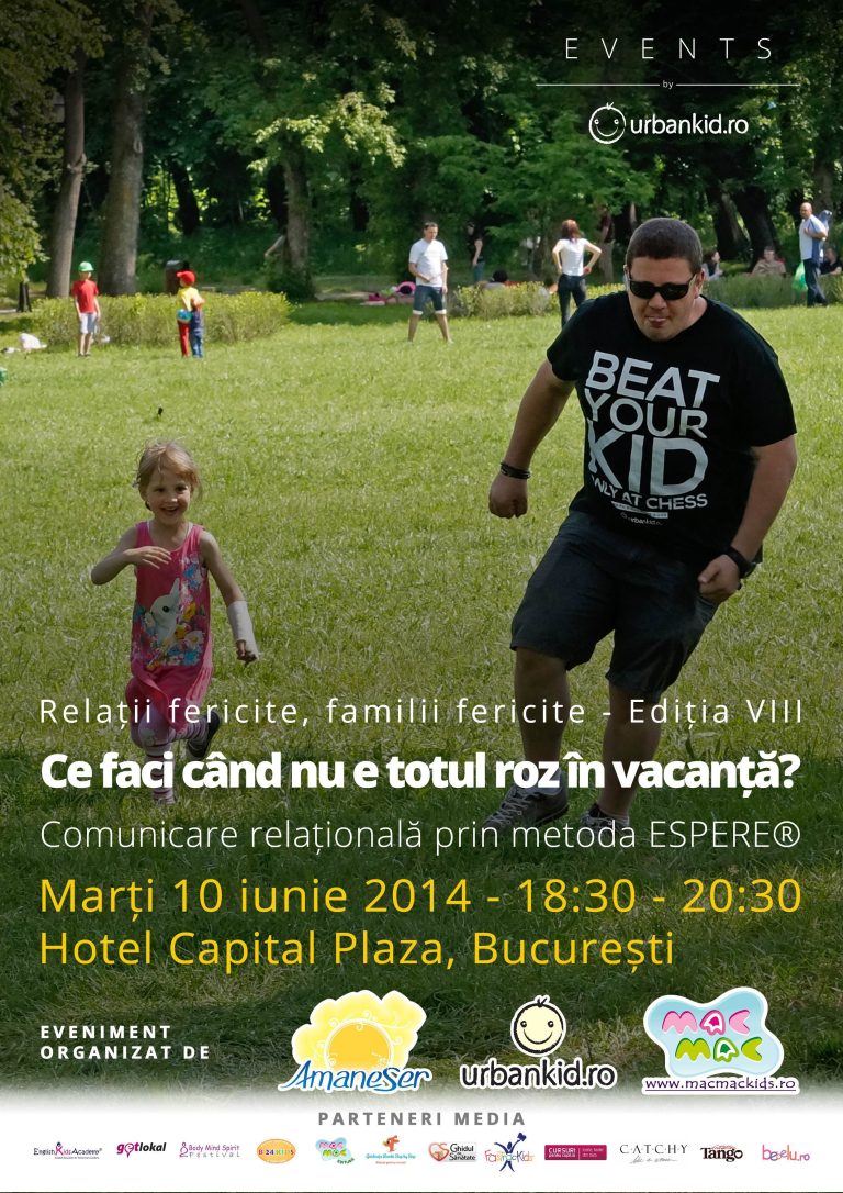 Relatii fericite, familii fericite! Comunicare Relationala prin metoda ESPERE®