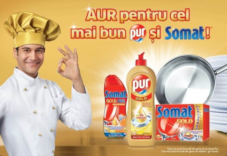 Un nou standard în curatarea vaselor – AUR pentru cel mai bun Pur si Somat!