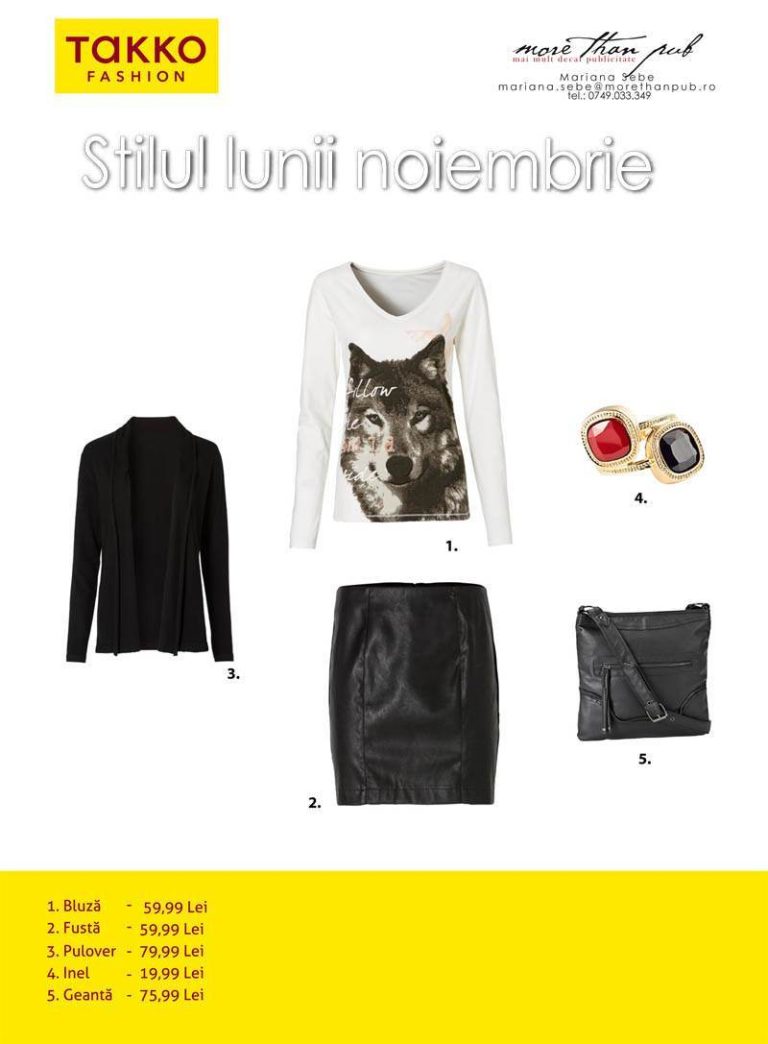 Intampina cu stil sezonul rece!