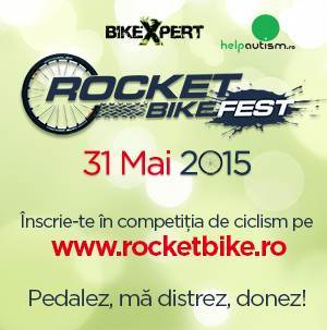 Au inceput inscrierile la Rocket Bike Fest, editia V, 31 mai 2015! Vino sa faci parte din frumoasa familie a iubitorilor de miscare!
