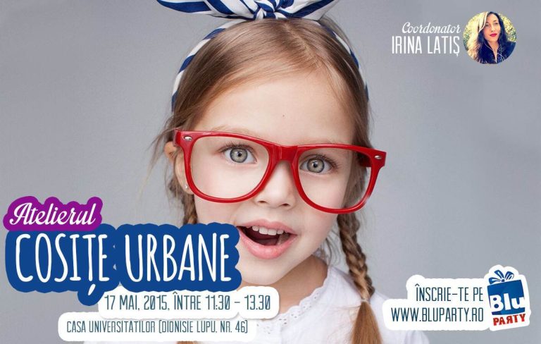 Atelierul de Cosite Urbane revine gratuit! Mamicile si fetitele invata impletituri romanesti cu traditie