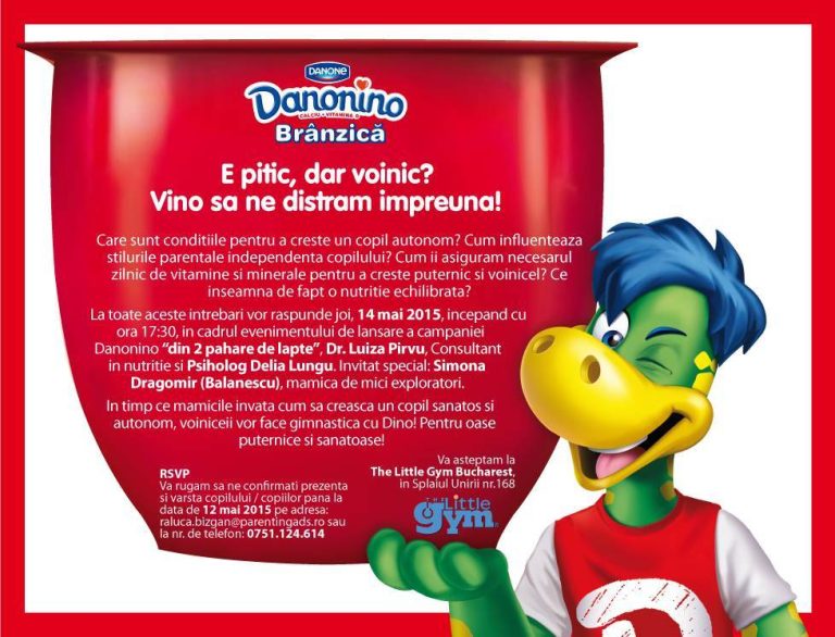 Are intre 3 si 6 anisori? E pitic, dar voinic?  Vino sa ne distram impreuna