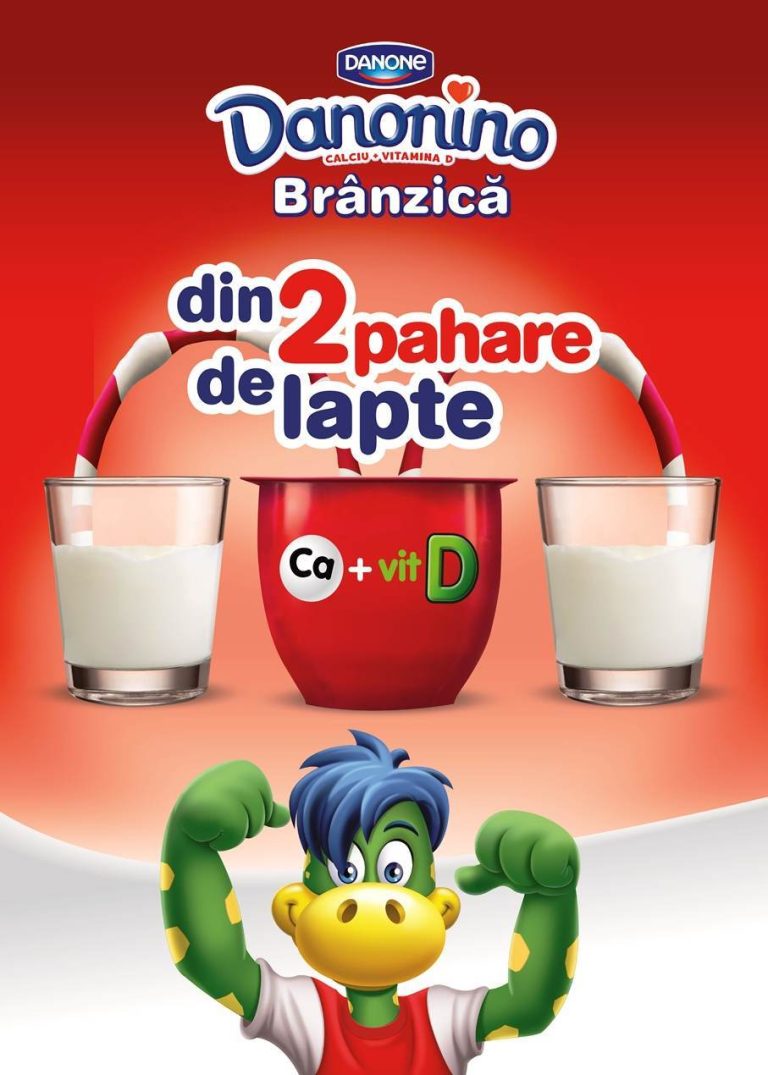 Cu Danonino, copilul tau creste puternic,  gata sa descopere lumea