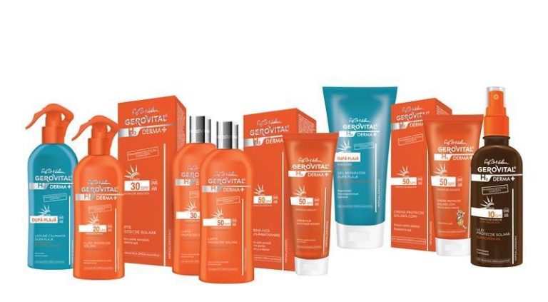 Gerovital H3 Derma+ Sun, inovatie in domeniul dermatocosmeticelor cu protectie solara