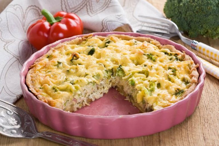 Quiche cu broccoli