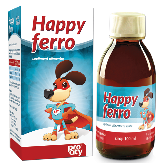 Combate eficient carenta de fier. Gama Happy ferro contribuie la aportul corect de fier al intregii familii