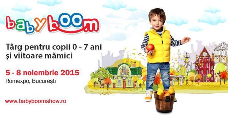 Mai putin de o luna pana la Baby Boom Show -evenimentul toamnei pentru parinti si copii