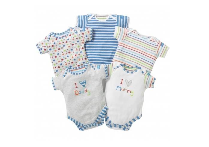 Set 5 Body-uri I love Mummy&Daddy