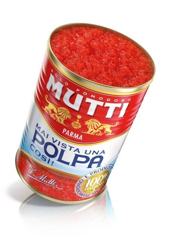 Mutti Pulpa pastreaza prospetimea rosiilor coapte la soare si proaspat culese