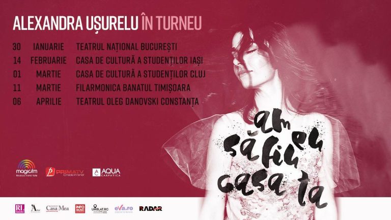 Primul mare turneu cu orchestră al noului an:  Alexandra Uşurelu & Muse Orchestra