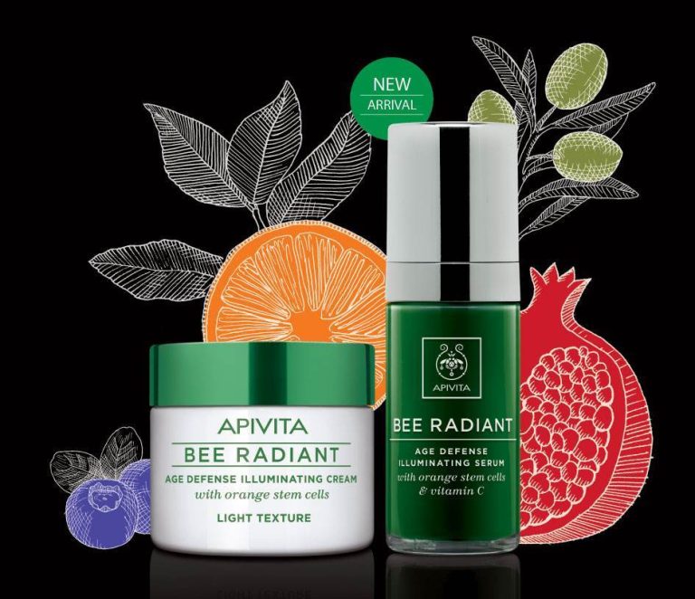 Ten luminos și îngrijire holistică  cu noul ser iluminator anti-îmbătrânire BEE RADIANT