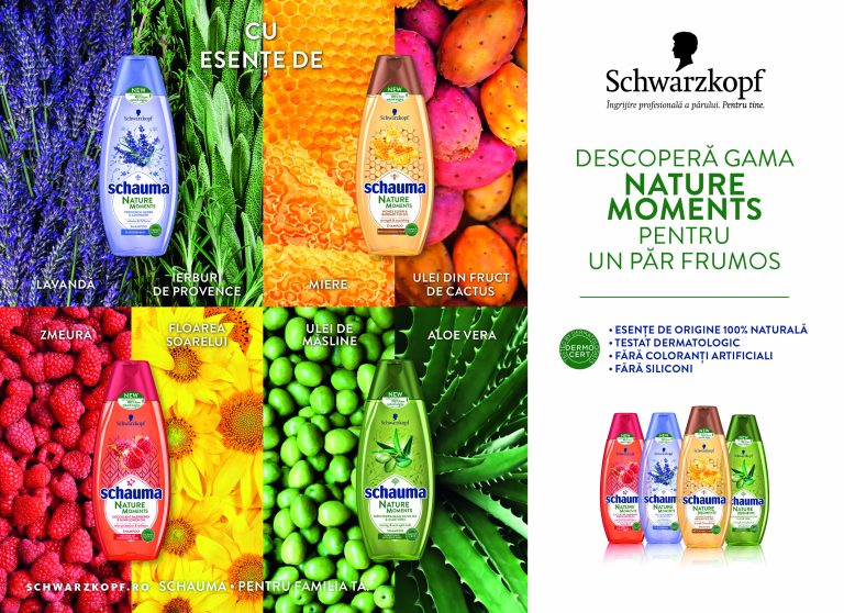 Schauma NATURE MOMENTS: inspirație din natură
