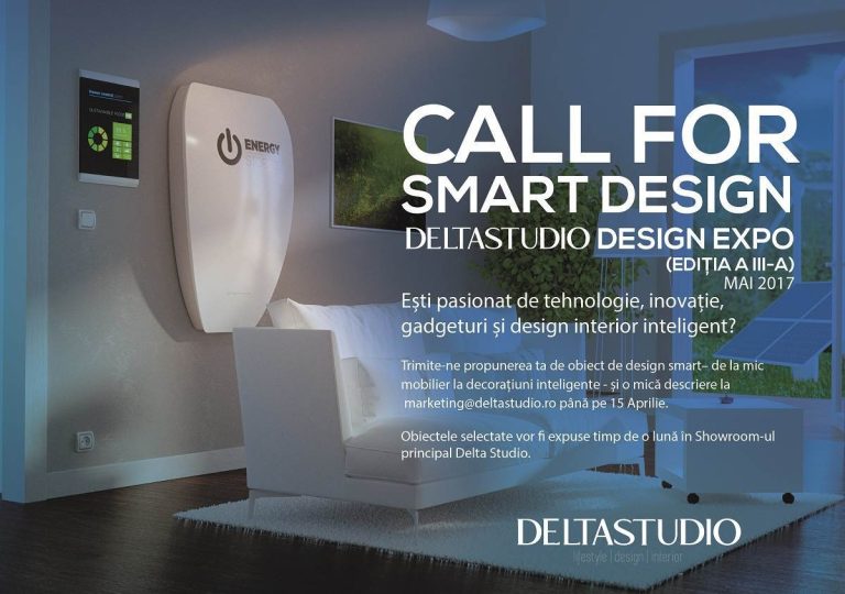 Call for Smart Romanian Design – Delta Studio Design Expo, ediţia a III-a