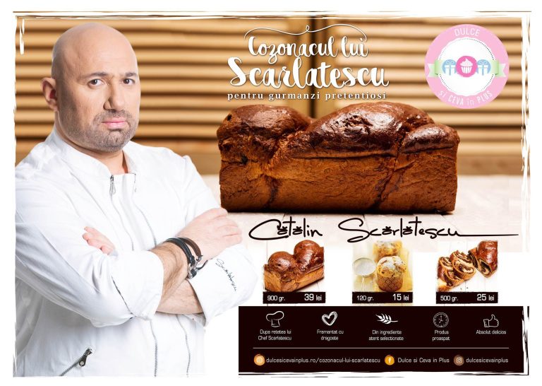 Cozonacul lui Scarlatescu – Dulce si Ceva in Plus, de Paste