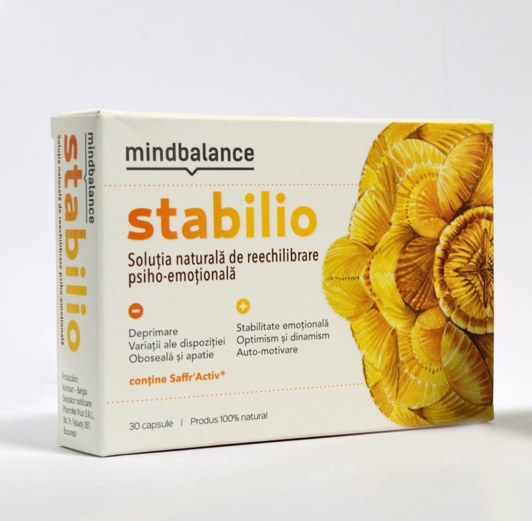 S-a lansat cel mai avansat produs nutraceutic destinat reechilibrării psiho-emoționale:  MINDBALANCE STABILIO