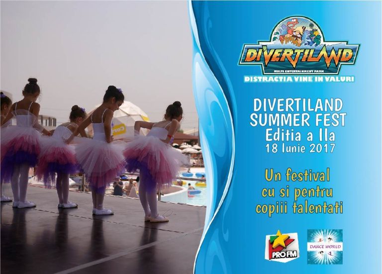Divertiland Summer Fest – un festival cu şi pentru copii