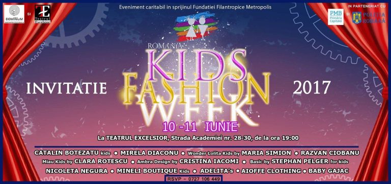 Kids Fashion Week, ediția a II a