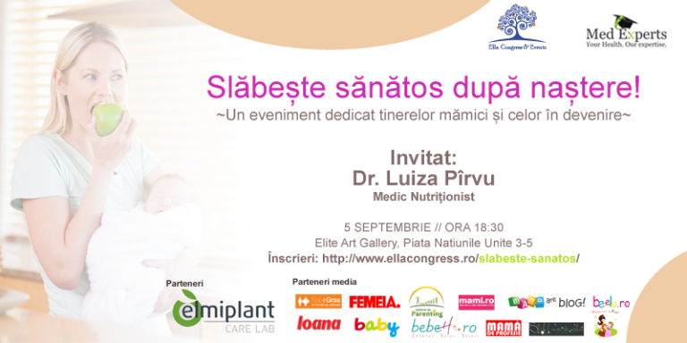 O rutină nutrițională corectă și prietenoasă care să ne ajute să slăbim după naștere!