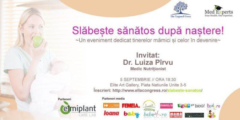O rutină nutrițională corectă și prietenoasă care să ne ajute să slăbim după naștere!