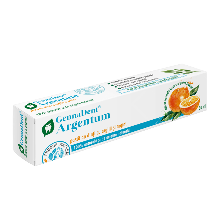 Junior ȘI Argentum din gama Gennadent de la Vivanatura, două paste de dinți 100% naturale