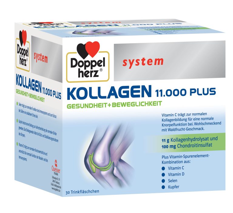 Doppelherz® system KOLLAGEN 11.000 PLUS PENTRU SÃNÃTATEA ŞI MOBILITATEA ARTICULAȚIILOR