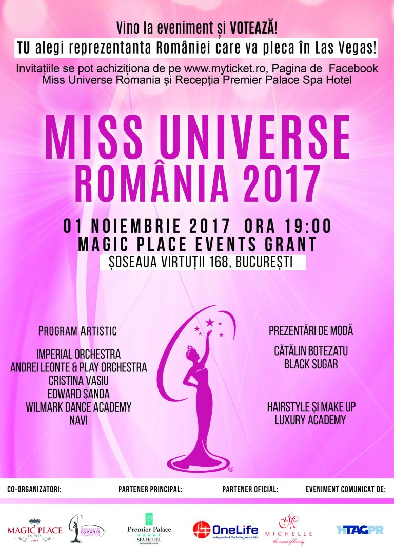 Tu decizi cine merge la ”Miss Universe 2017” în Las Vegas!