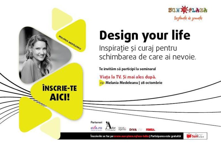 Inspirație și curaj pentru schimbarea de care ai nevoie – Seminar gratuit cu Melania Medeleanu