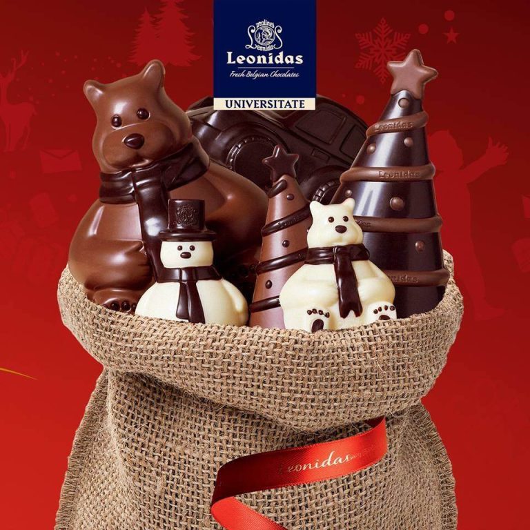 Ciocolata de la Leonidas, cel mai dulce și rafinat cadou de Craciun!