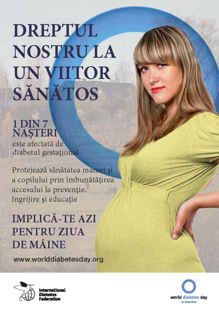 1 din 7 femei însărcinate dezvoltă diabet gestaţional