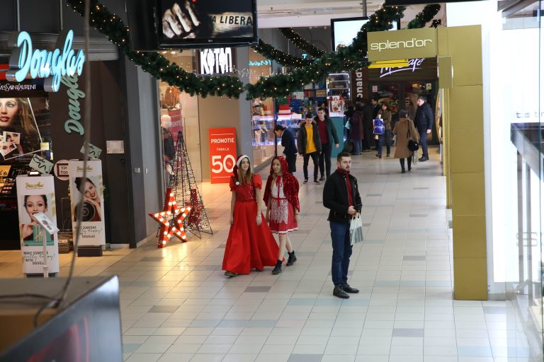 Magia sarbatorilor de iarna a cuprins Unirea Shopping Center!