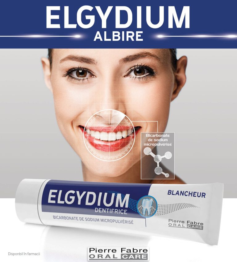 Recapătă-ți albul natural al dinților cu  Elgydium Whitening