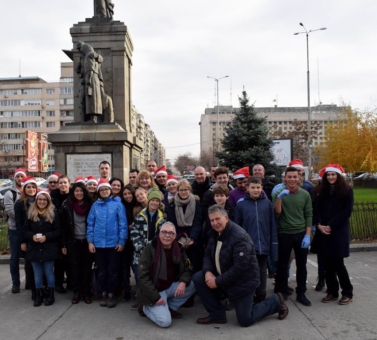 Supa de Crăciun pentru persoanele fără adăpost din București