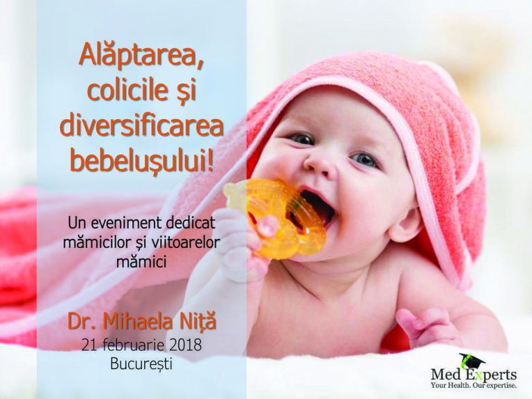 ￼Alăptarea, colicile și diversificarea bebelușului!