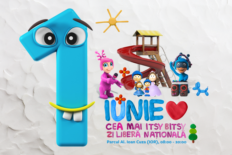 Pe 1 Iunie, copiii au o zi întreagă şi un parc plin de distracţii, cu Itsy Bitsy FM
