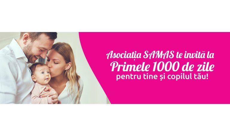Un copil sănătos se crește din primele 1000 de zile